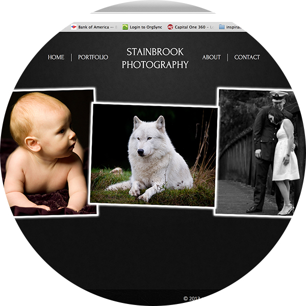 Jon Stainbrook Photography Website Design